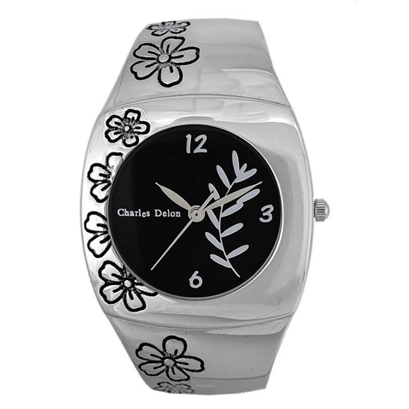Charles Delon Dress/Formal Style Silver Watch